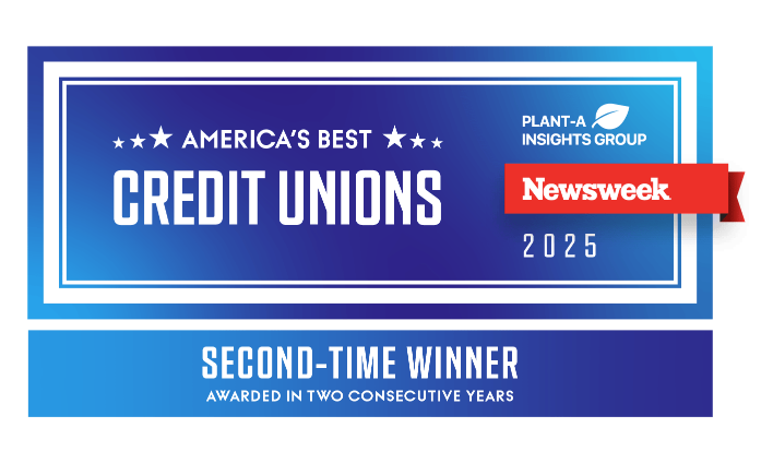 Newsweek America's Best Credit Unions 2025 logo